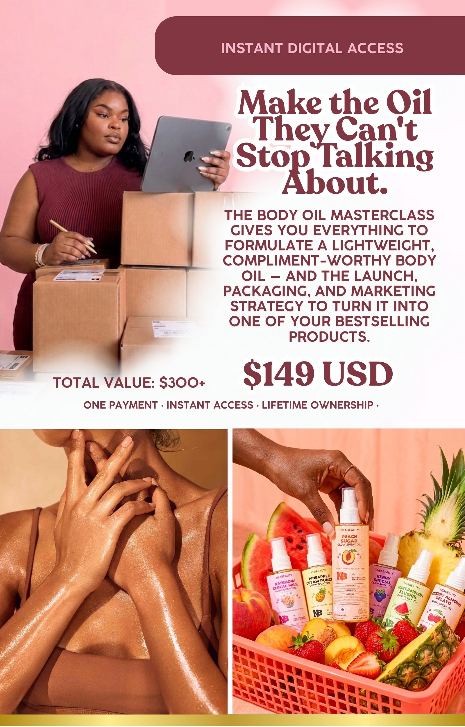 The Body Oil Masterclass Ebook