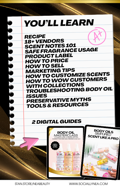 The Body Oil Masterclass Ebook