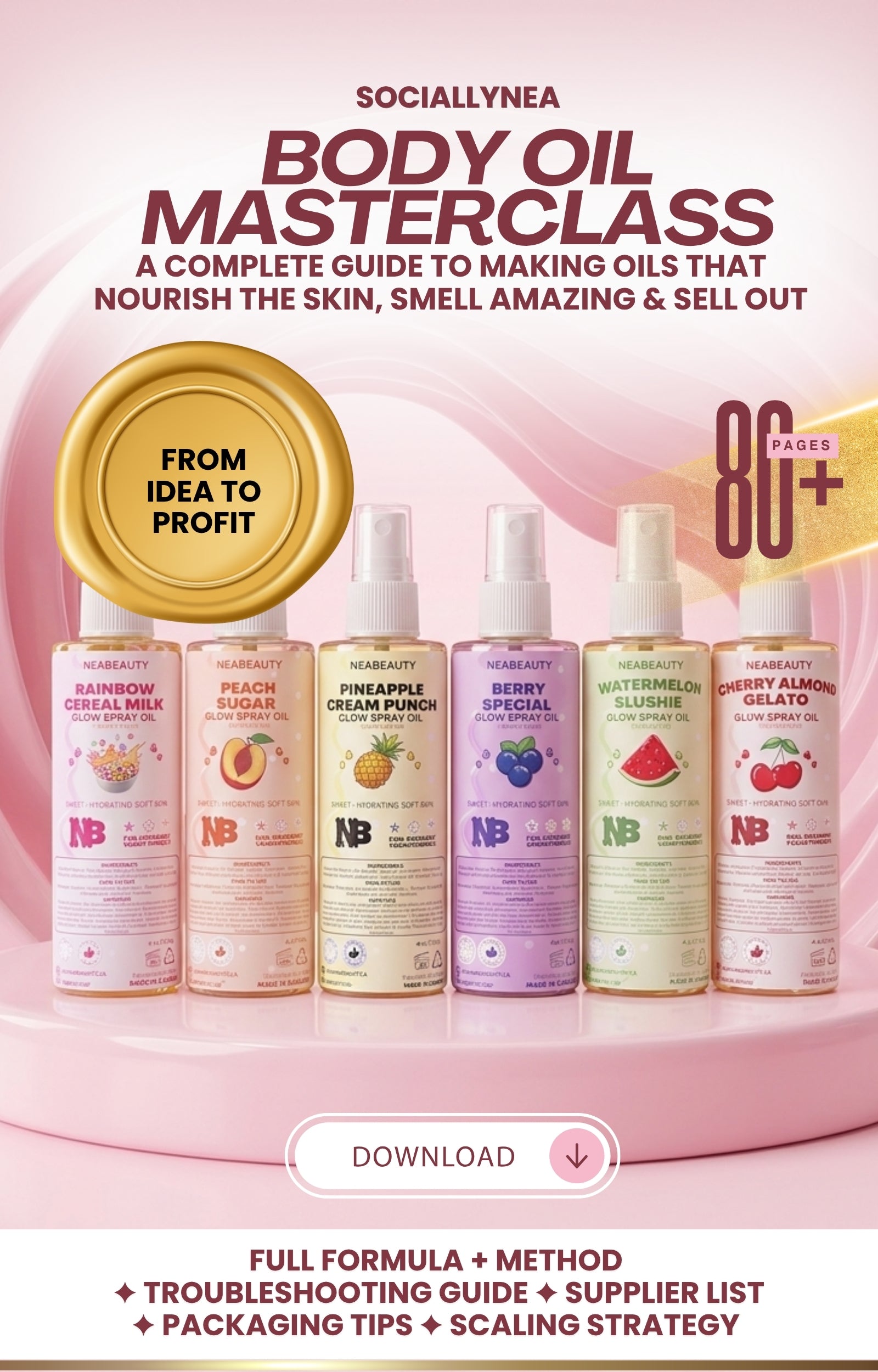 The Body Oil Masterclass Ebook